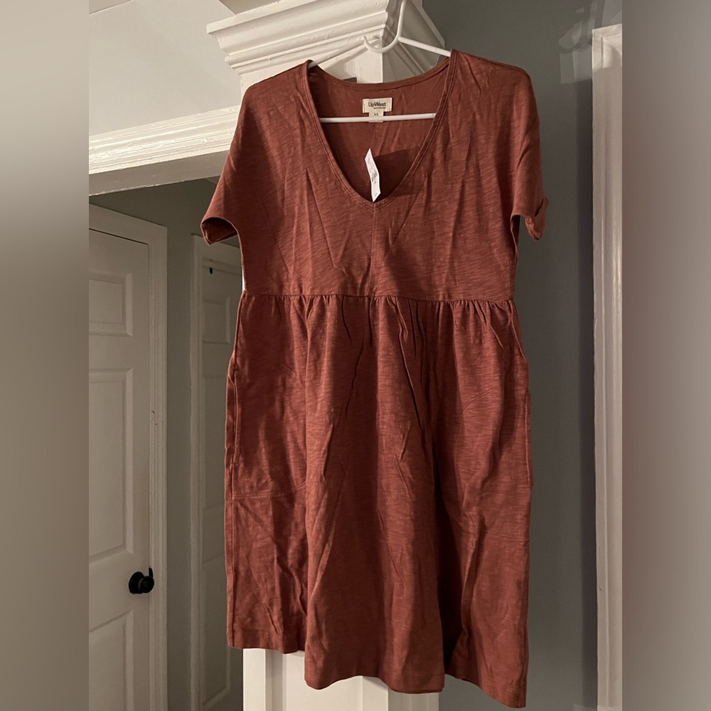 UpWest dress. NWT. XS. 100% cotton